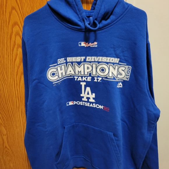 Majestic Other - Los Angeles Dodgers hooded sweatshirt XL NWOT Majestic